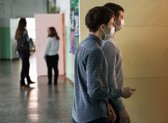 Omsk schools closed for flu