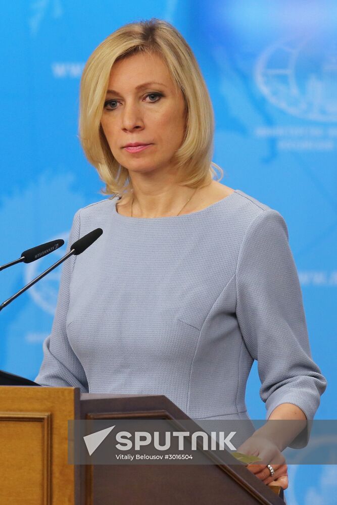 Briefing by Foreign Ministry spokesperson Maria Zakharova