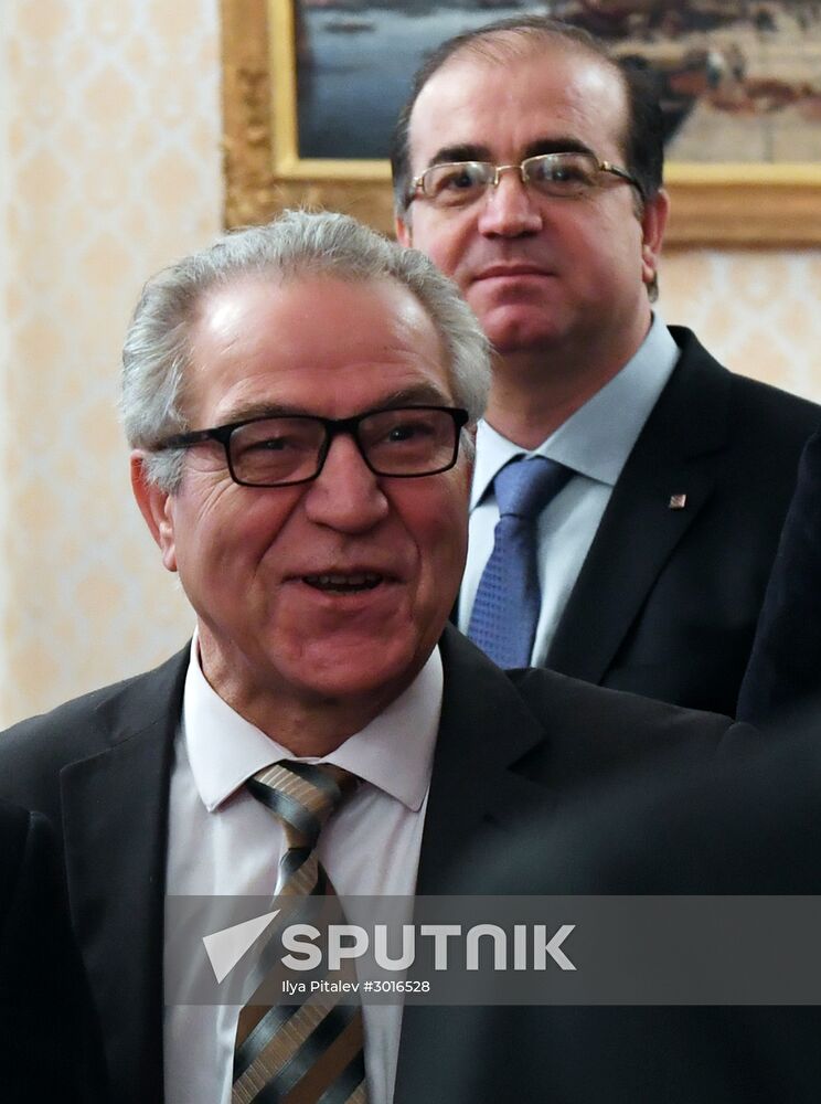 Foreign Minister Sergei Lavrov's meeting with Syrian opposition