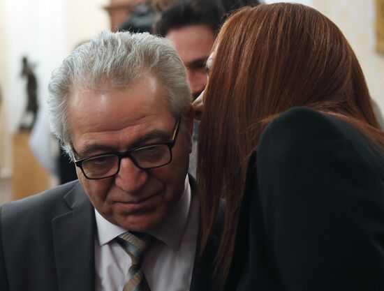 Foreign Minister Sergei Lavrov's meeting with Syrian opposition