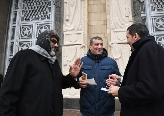 Foreign Minister Sergei Lavrov's meeting with Syrian opposition