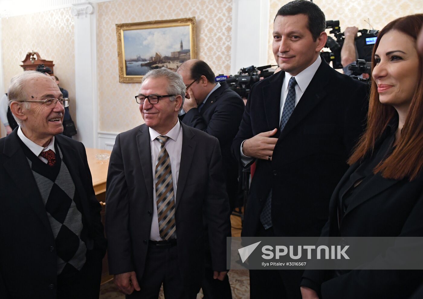 Foreign Minister Sergei Lavrov's meeting with Syrian opposition