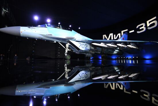 MiG 35 aviation complex presented in Moscow Region