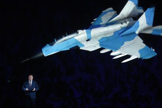 MiG 35 aviation complex presented in Moscow Region