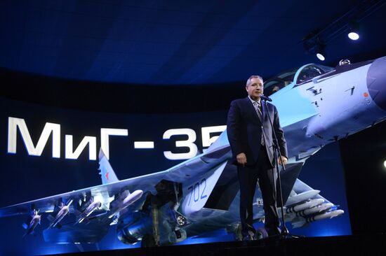 MiG 35 aviation complex presented in Moscow Region