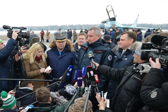 MiG 35 aviation complex presented in Moscow Region