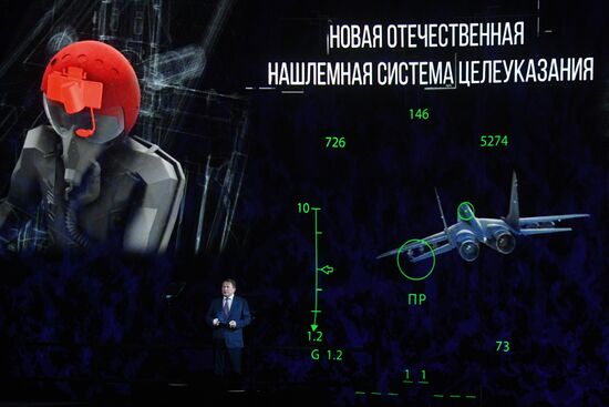 MiG 35 aviation complex presented in Moscow Region