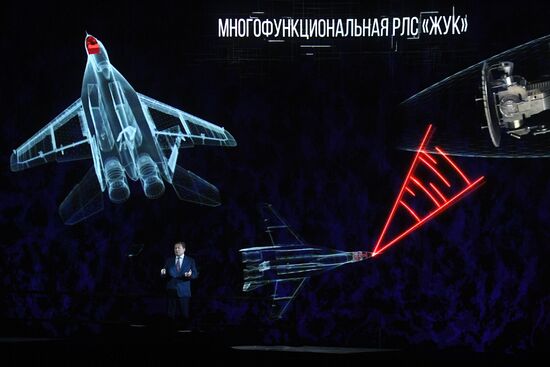 MiG 35 aviation complex presented in Moscow Region