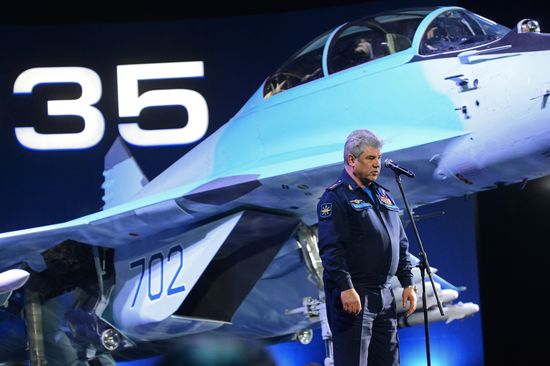 MiG 35 aviation complex presented in Moscow Region
