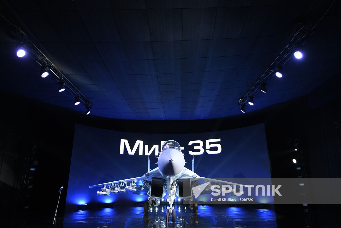 MiG 35 aviation complex presented in Moscow Region