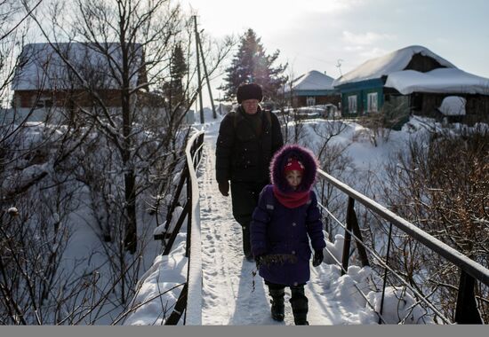 Winter in Omsk Region