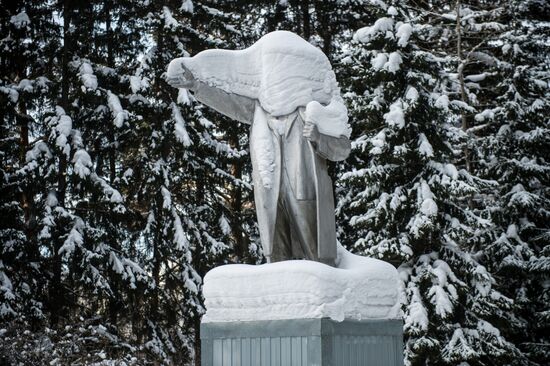 Winter in Omsk Region