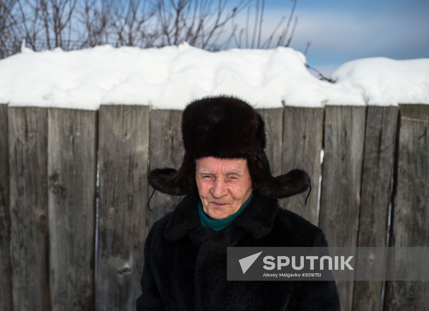 Winter in Omsk Region