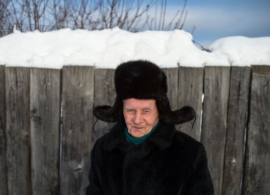 Winter in Omsk Region