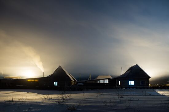 Winter in Omsk Region