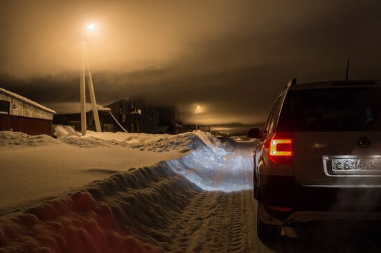 Winter in Omsk Region