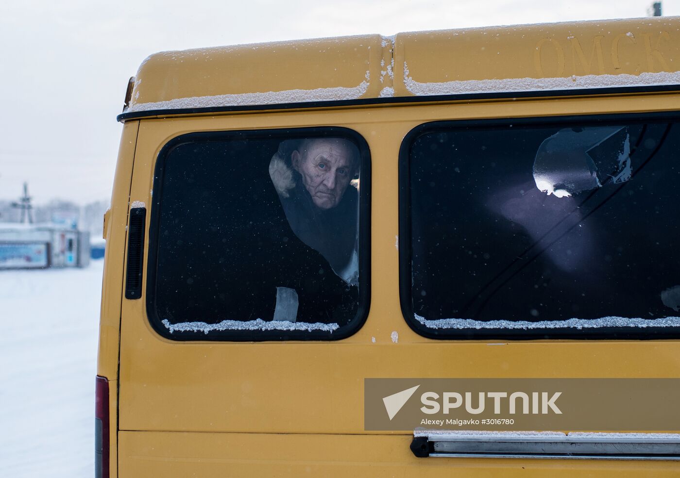 Winter in Omsk Region