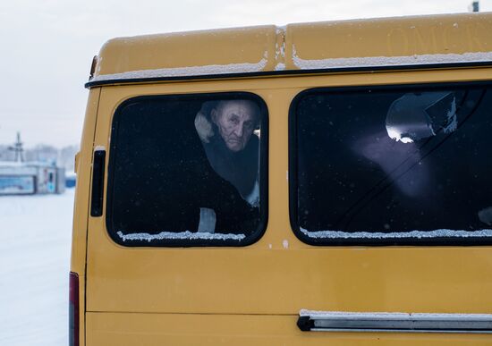Winter in Omsk Region