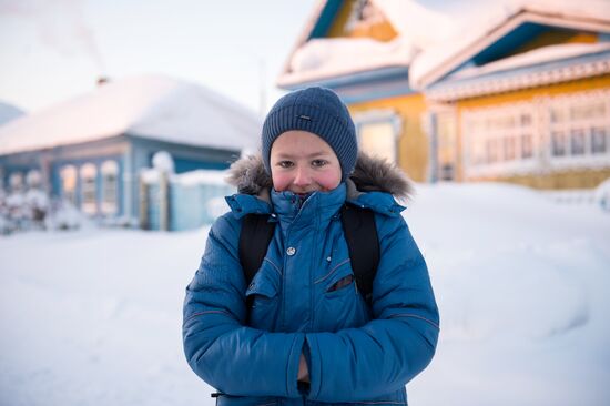 Winter in Omsk Region