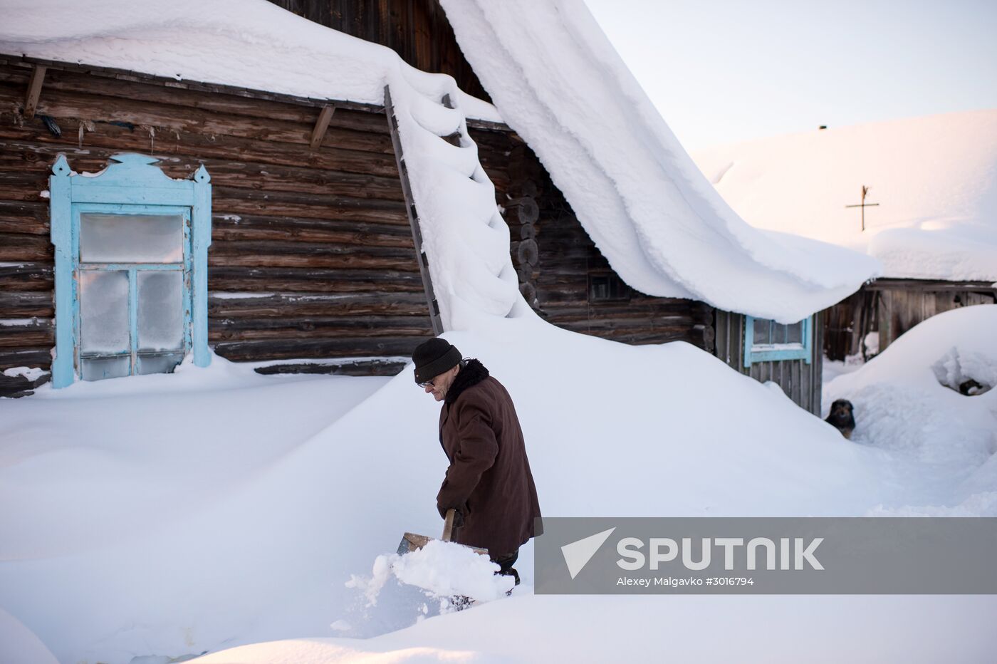 Winter in Omsk Region