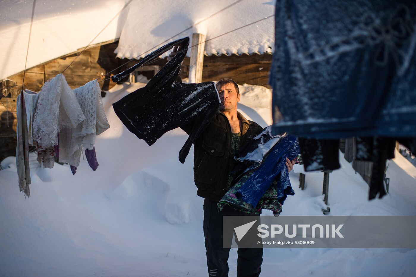 Winter in Omsk Region