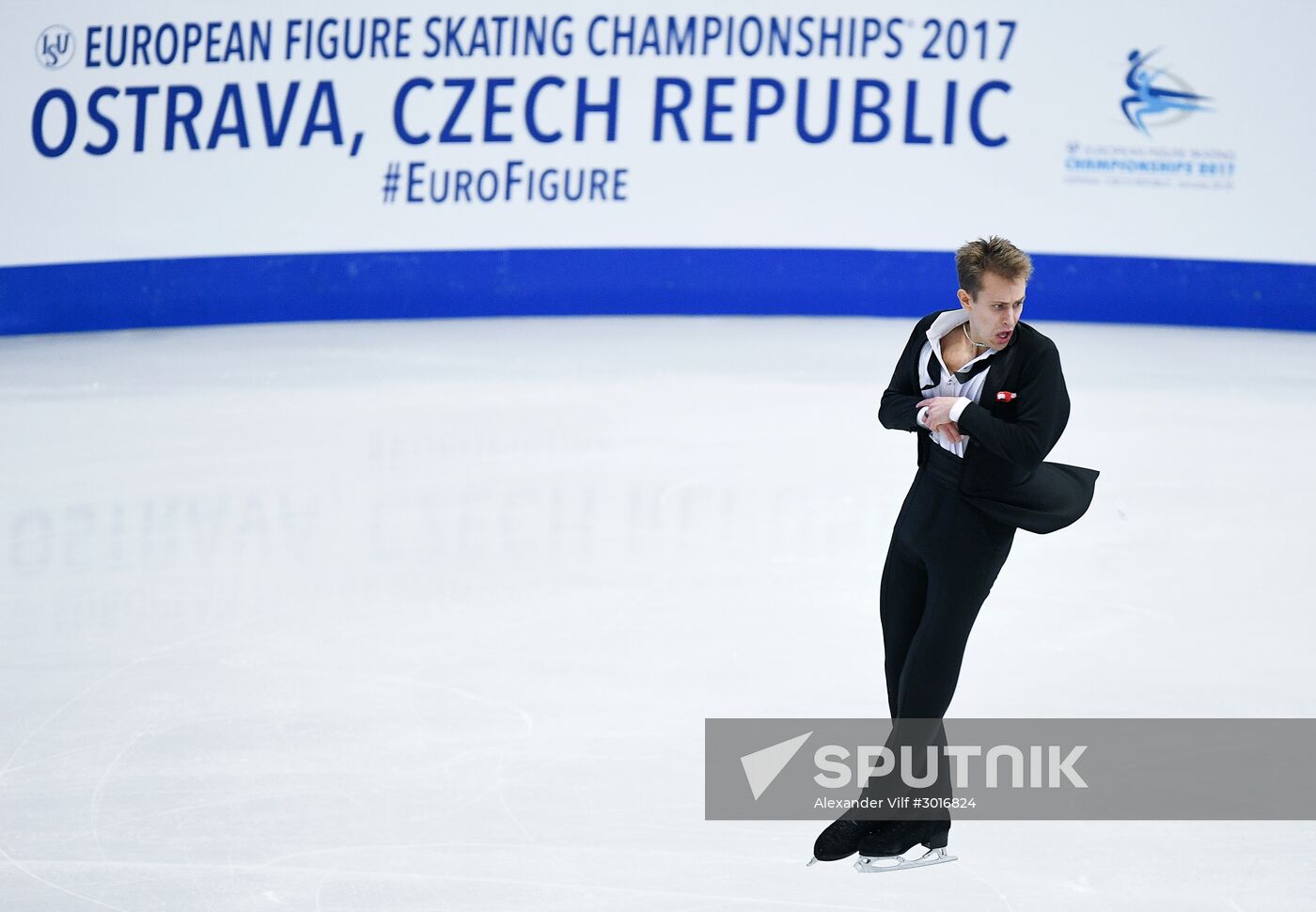 European Figure Skating Championship. Men's short program
