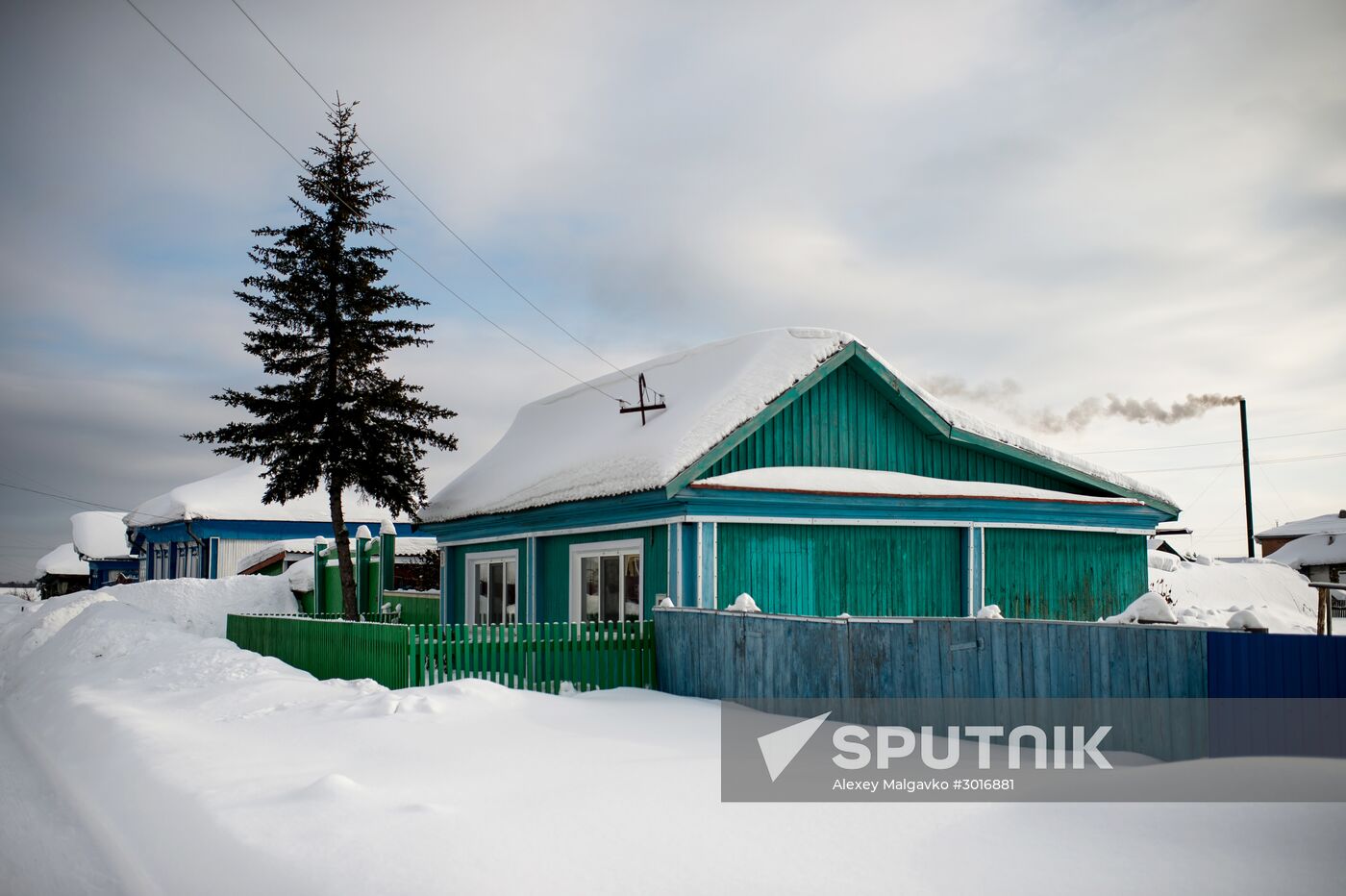 Winter in Omsk Region