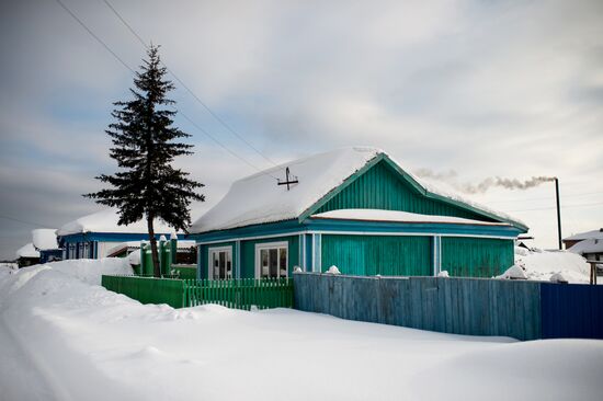 Winter in Omsk Region