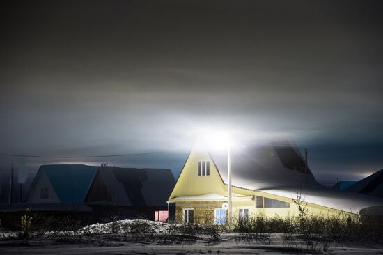 Winter in Omsk Region