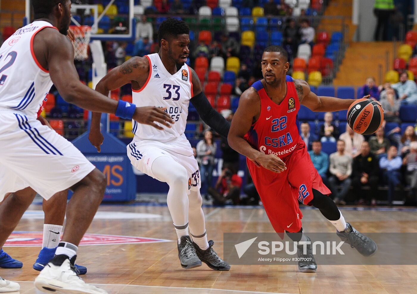 Euroleague Basketball. CSKA vs. Anadolu Efes