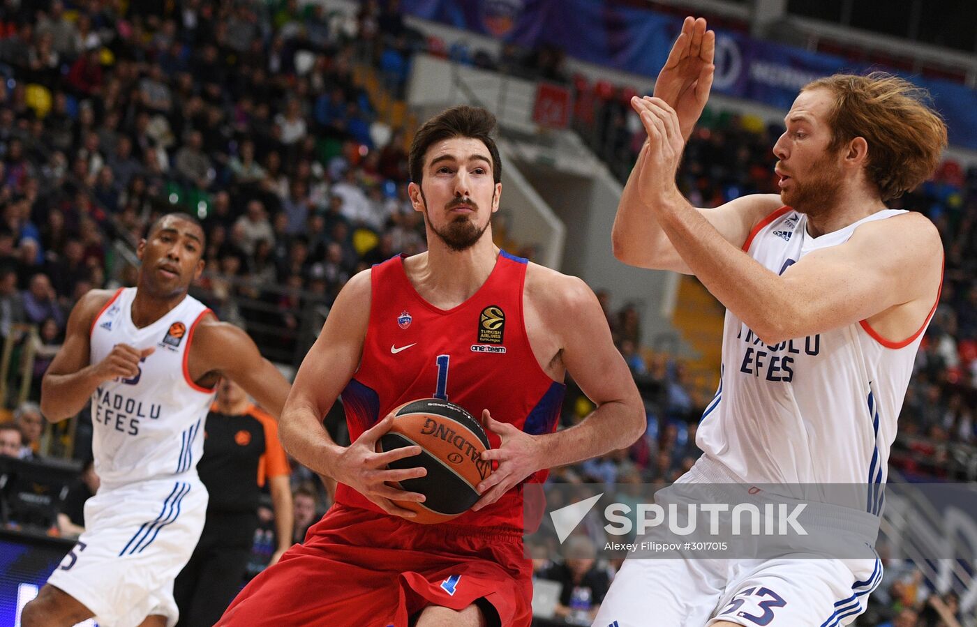 Euroleague Basketball. CSKA vs. Anadolu Efes