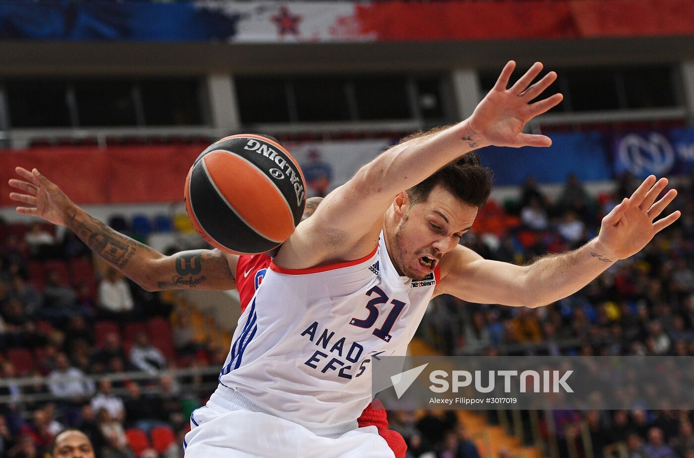 Euroleague Basketball. CSKA vs. Anadolu Efes