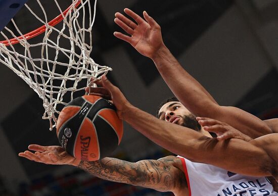 Euroleague Basketball. CSKA vs. Anadolu Efes