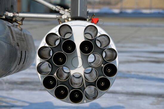 Helicopter drill in Krasnodar Territory