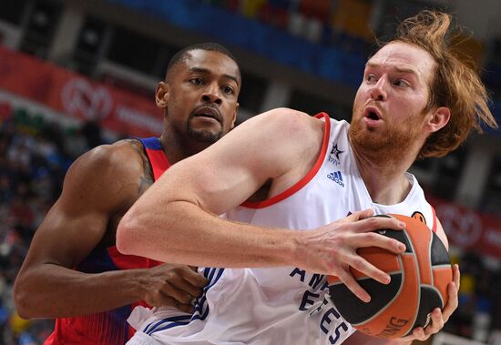 Euroleague Basketball. CSKA vs. Anadolu Efes