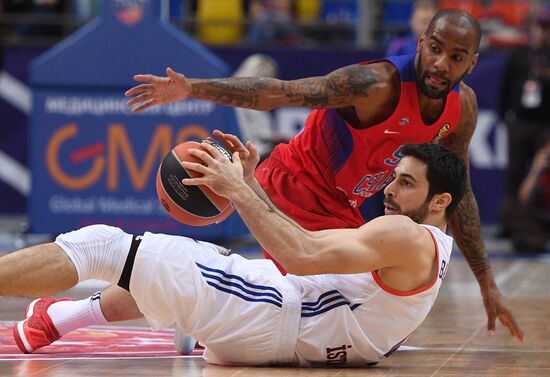 Euroleague Basketball. CSKA vs. Anadolu Efes