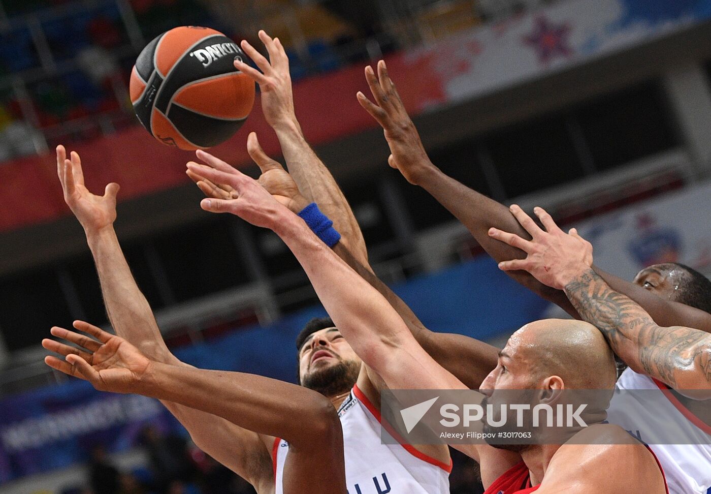 Euroleague Basketball. CSKA vs. Anadolu Efes