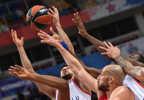 Euroleague Basketball. CSKA vs. Anadolu Efes