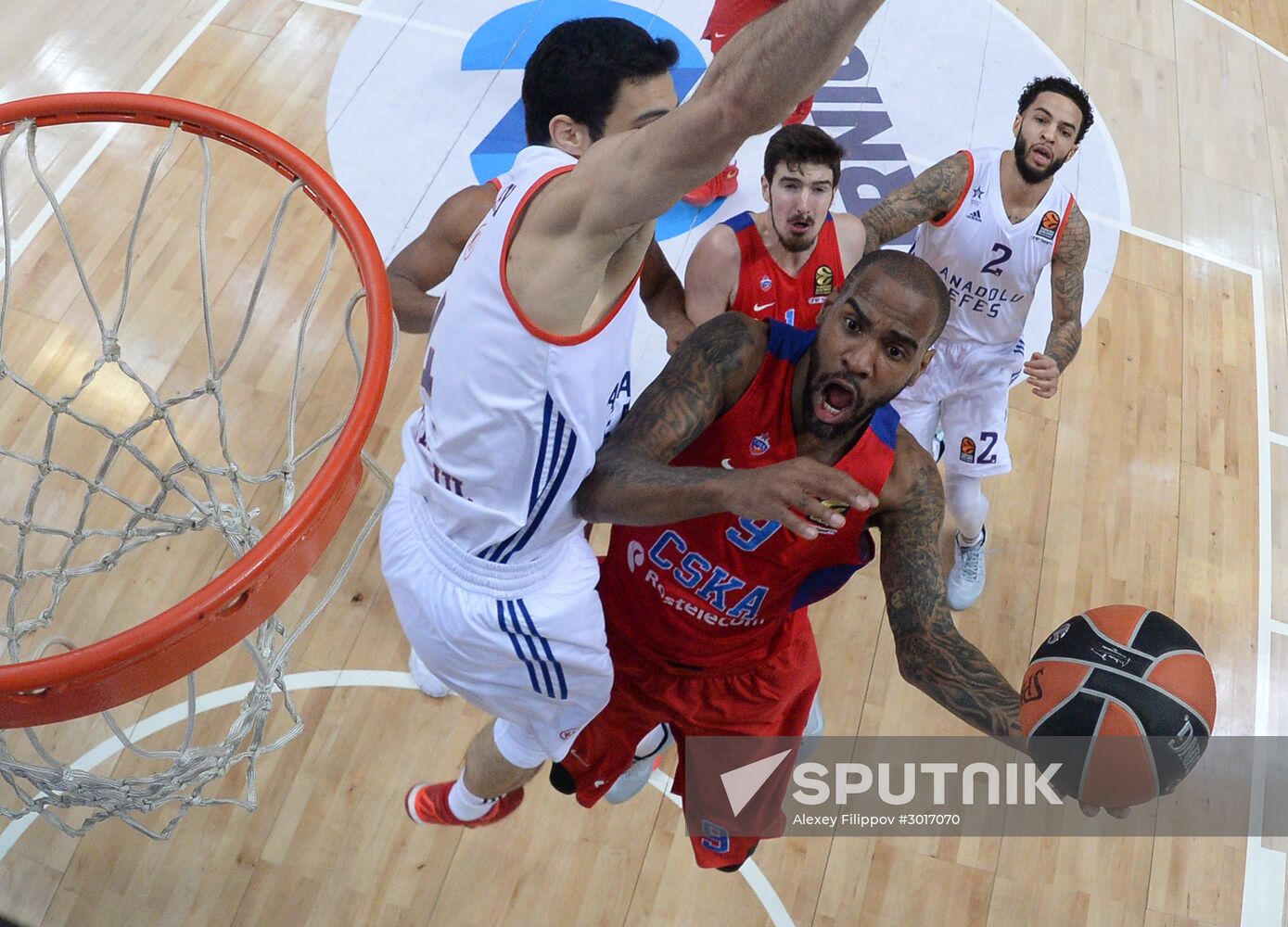 Euroleague Basketball. CSKA vs. Anadolu Efes