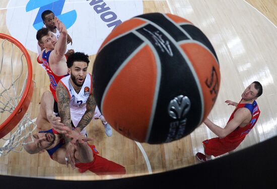 Euroleague Basketball. CSKA vs. Anadolu Efes
