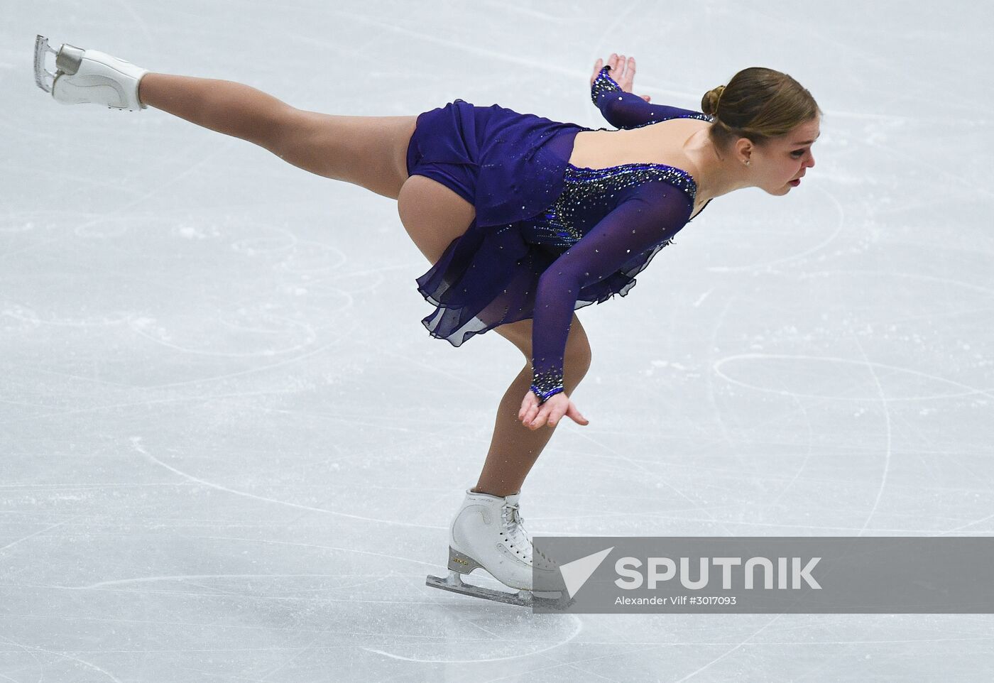 European Figure Skating Championship. Women's free skating