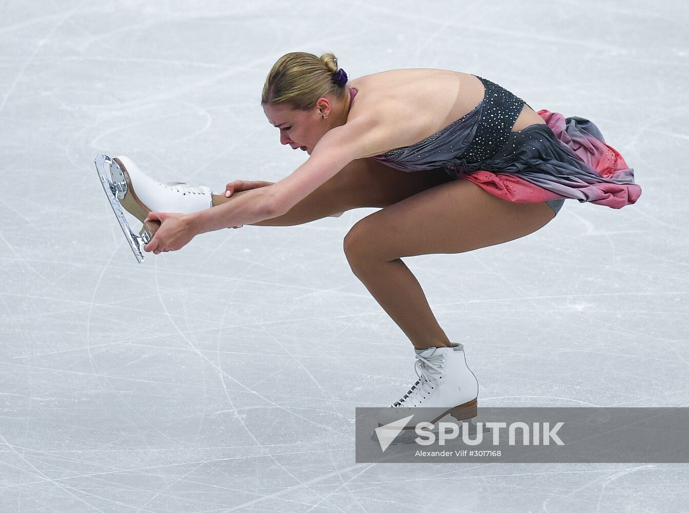 European Figure Skating Championship. Women's free skating