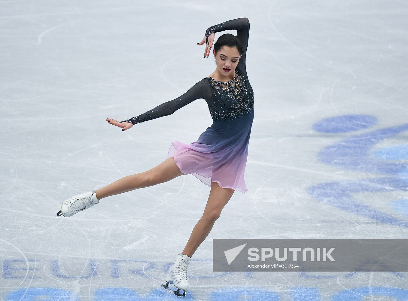 European Figure Skating Championship. Women. Free skating