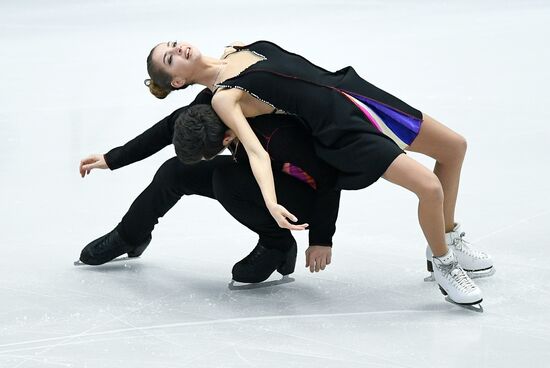 European Figure Skating Championship. Ice dance. Free skating