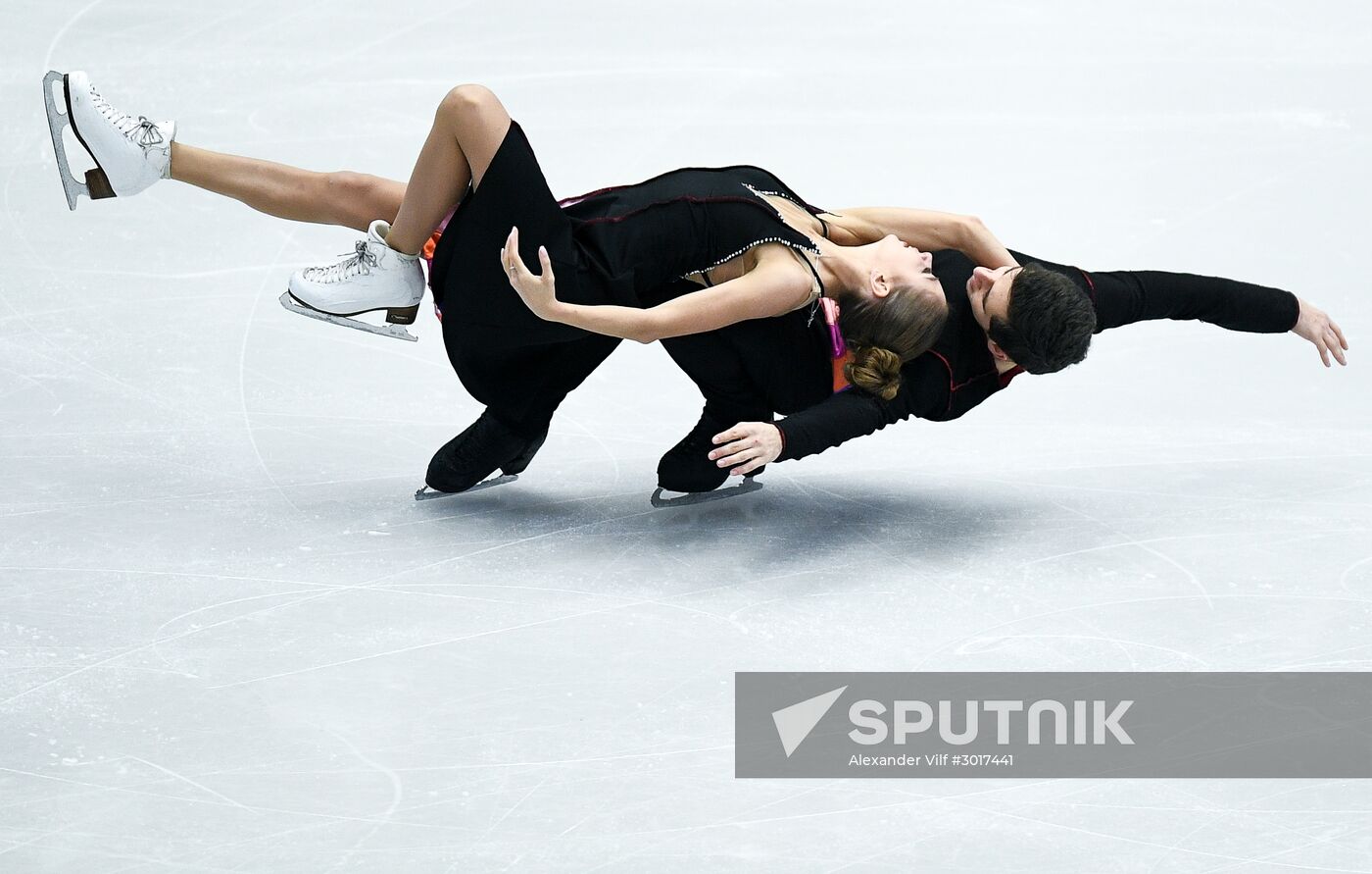 European Figure Skating Championship. Ice dance. Free skating