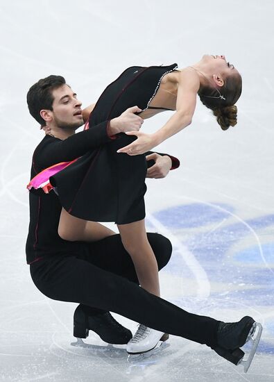 European Figure Skating Championship. Ice dance. Free skating