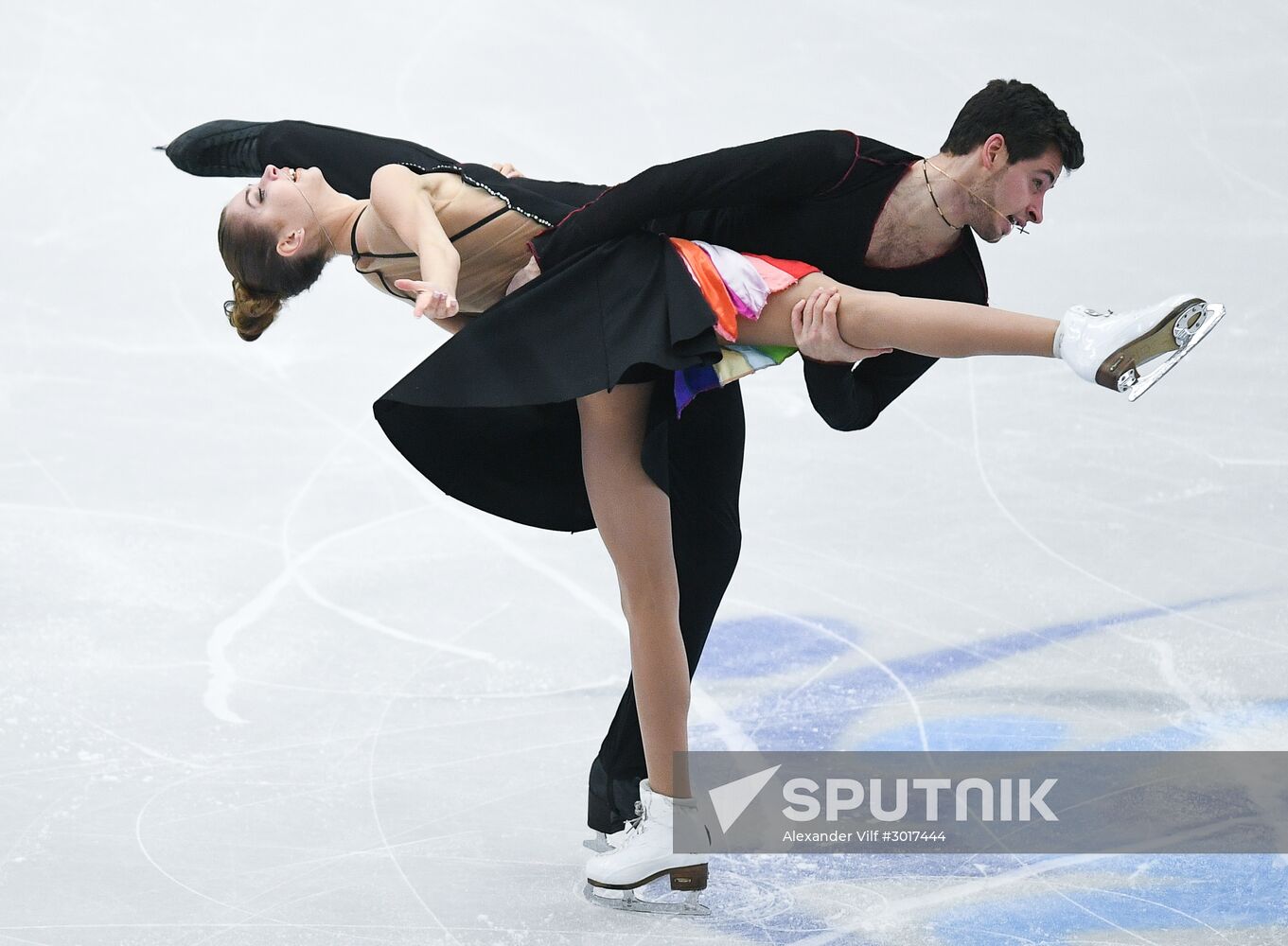 European Figure Skating Championship. Ice dance. Free skating