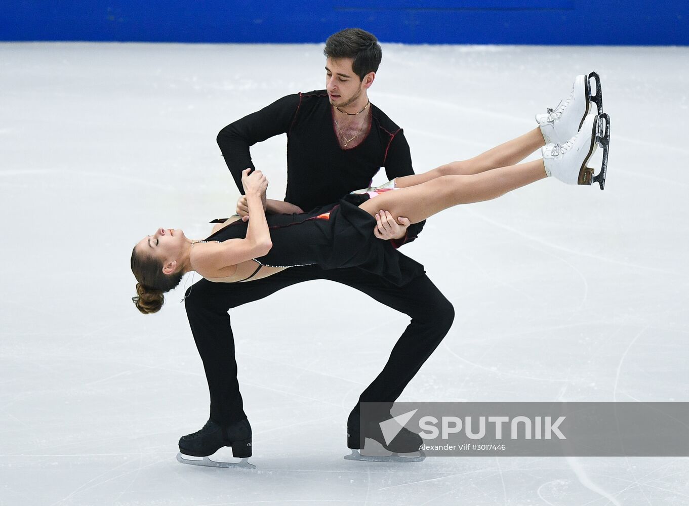 European Figure Skating Championship. Ice dance. Free skating