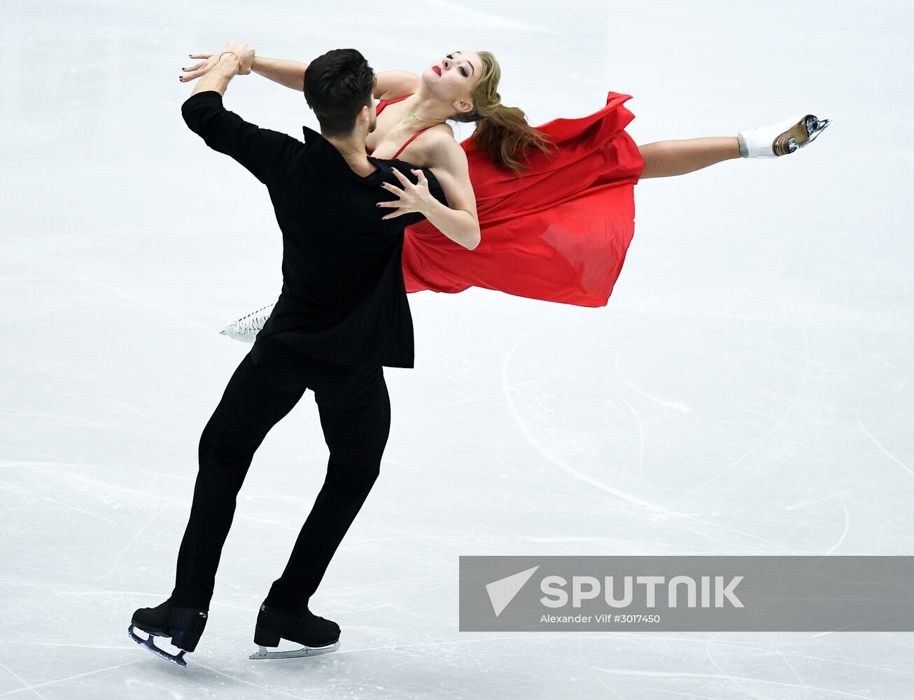 European Figure Skating Championship. Ice dance. Free skating