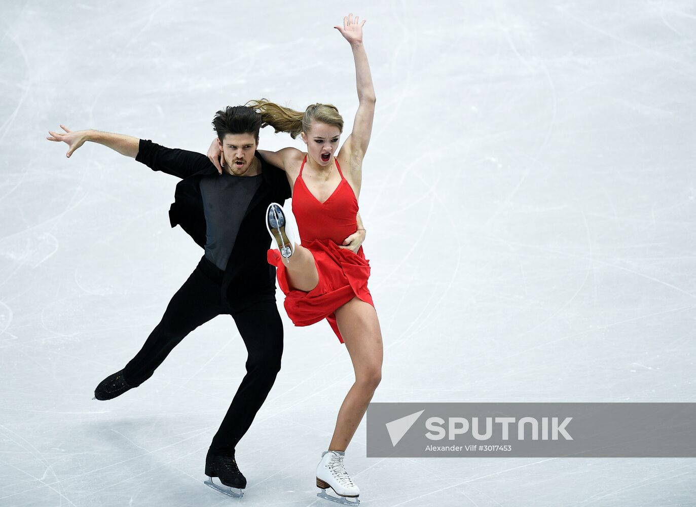 European Figure Skating Championship. Ice dance. Free skating